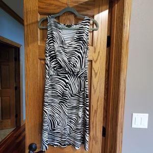 Animal print dress